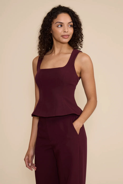 Leanne Peplum Top