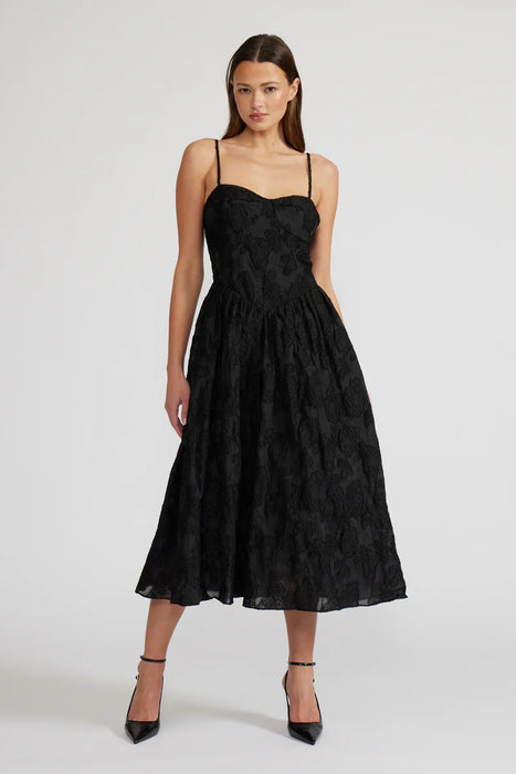 Ingrid Floral Midi Dress