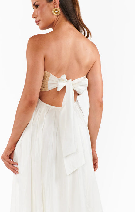 Dockside Maxi Dress with Twisted Rope