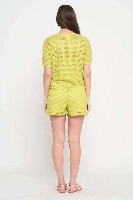Honeycomb Short Set