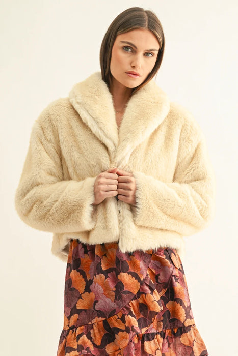 Naomi Vegan Fur Jacket