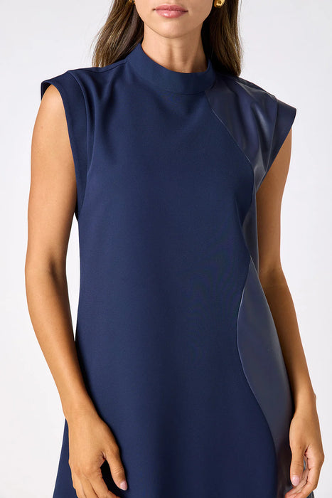 Beatrix Dress Oxford Navy