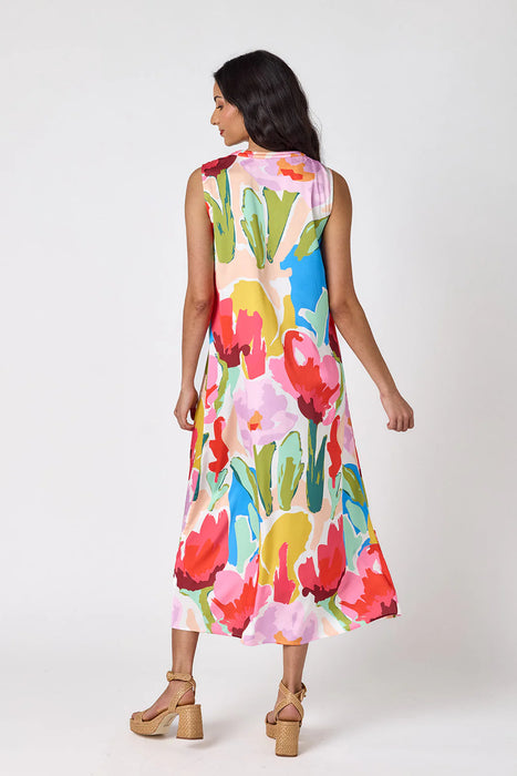 Schaeffer Dress in Painted Petals