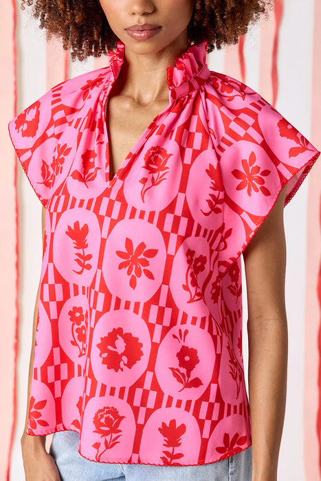 Wilkes Top in Parterre Floral