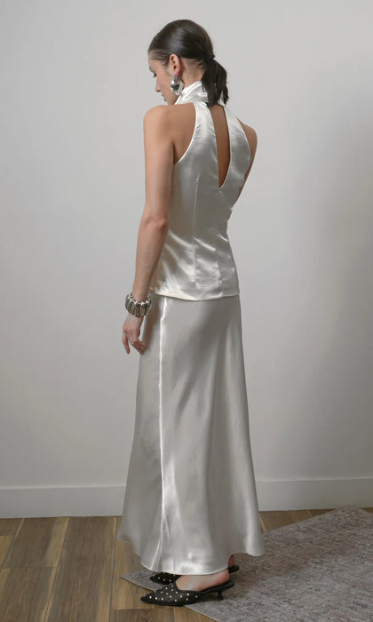 Paige Midi Slip Skirt