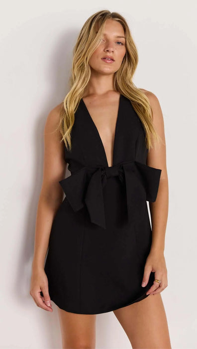 Romy Bow Front Mini Dress
