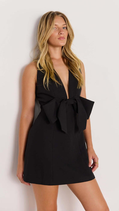 Romy Bow Front Mini Dress