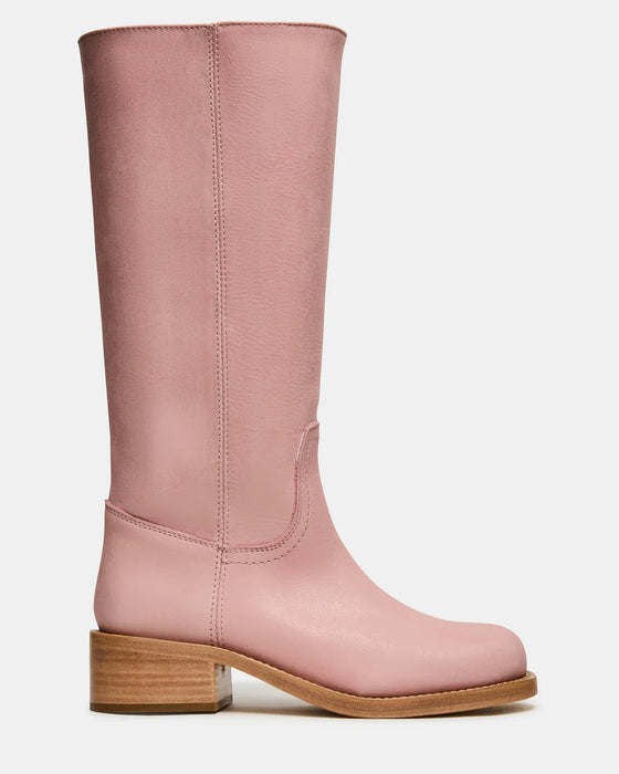 Riggs Pink Leather Boot
