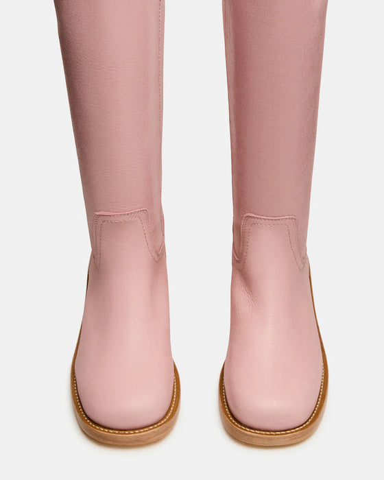 Riggs Pink Leather Boot