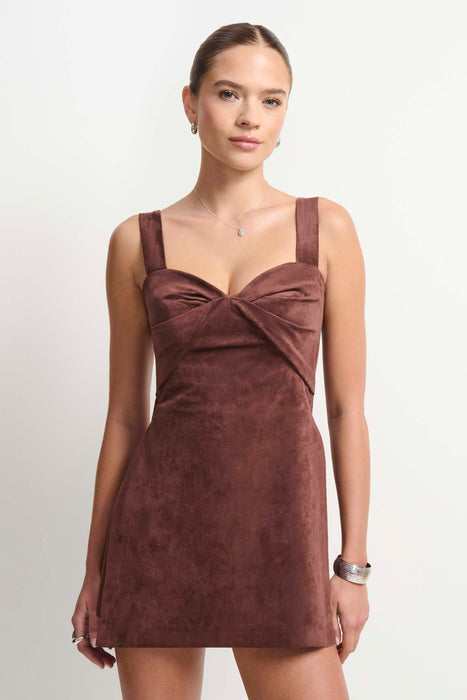 Soho Romper in Cocoa