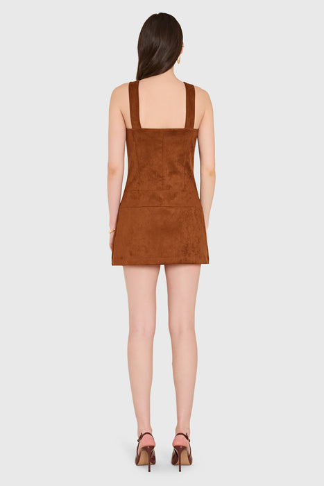 Robin Suede Romper
