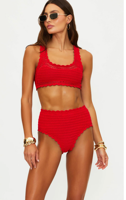 Andy Crochet Swim Top