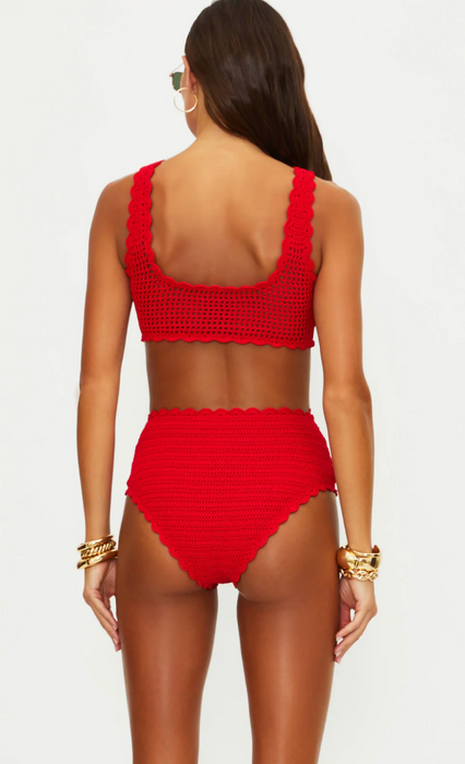 Kirby Crochet Swim Bottom