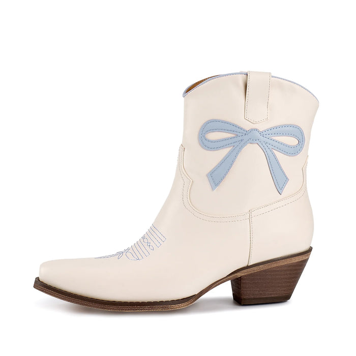 Megan Bow Short Boot