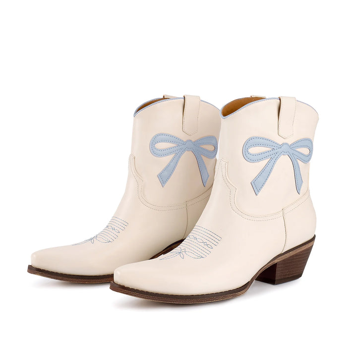 Megan Bow Short Boot