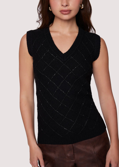 Noir Sweater Vest