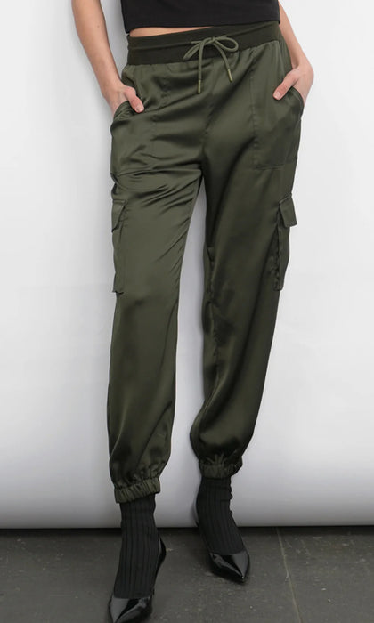 Willa Drawstring Cargo Joggers