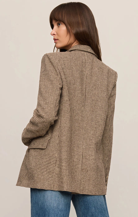 Evan Houndstooth Blazer