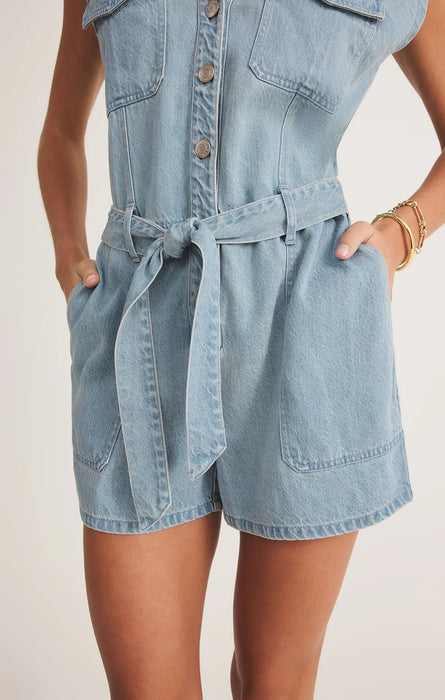Dash Denim Romper