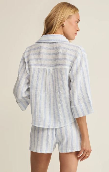 Helena Striped Airy Shirt