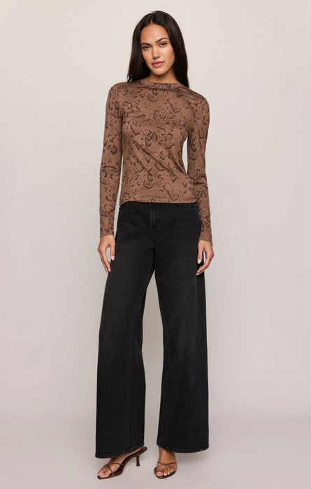Onyx Snake Top