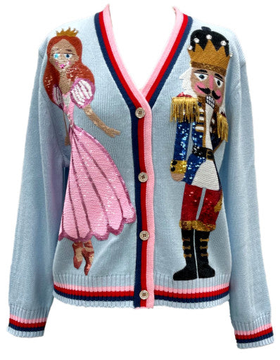 Nutcracker and Clara Cardigan