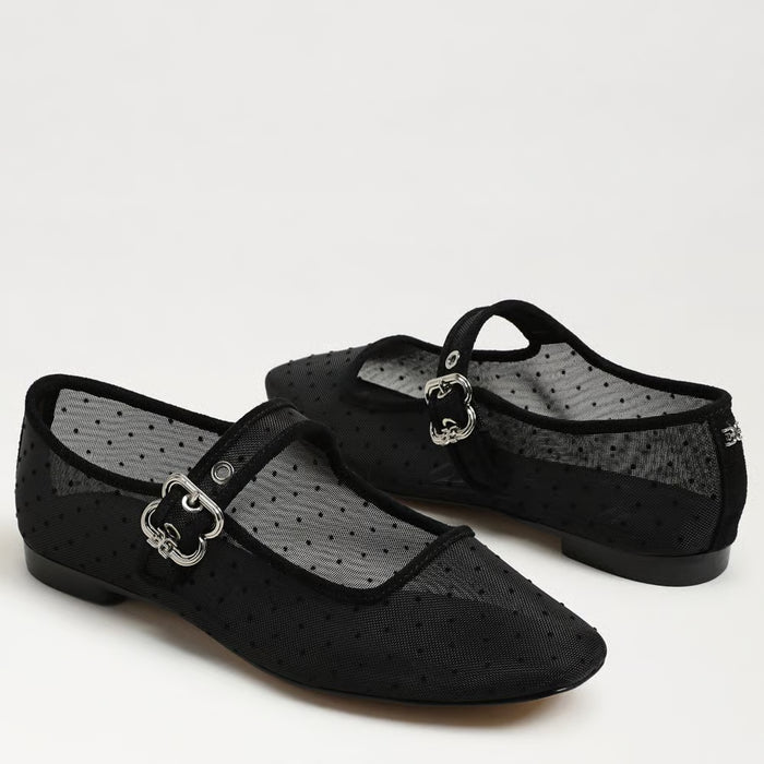 Michaela Mesh Mary Jane Flat