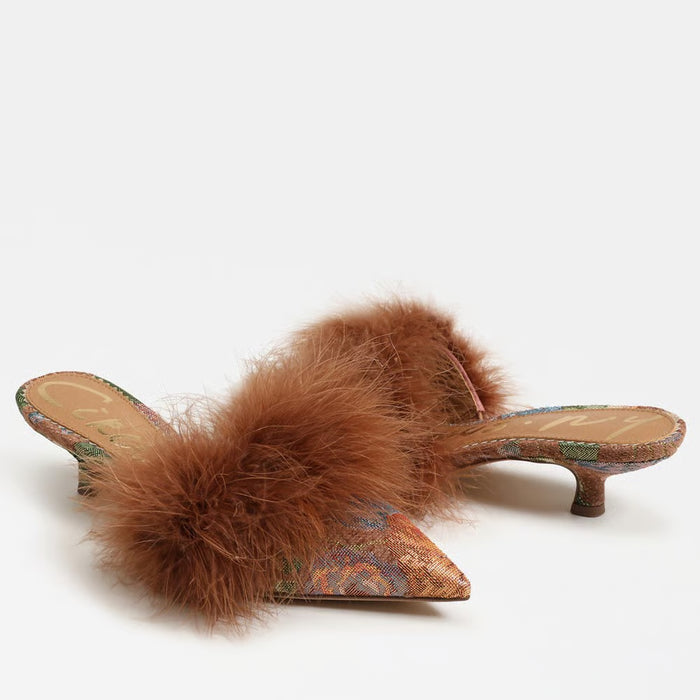 Gemma Fluff Kitten Heel