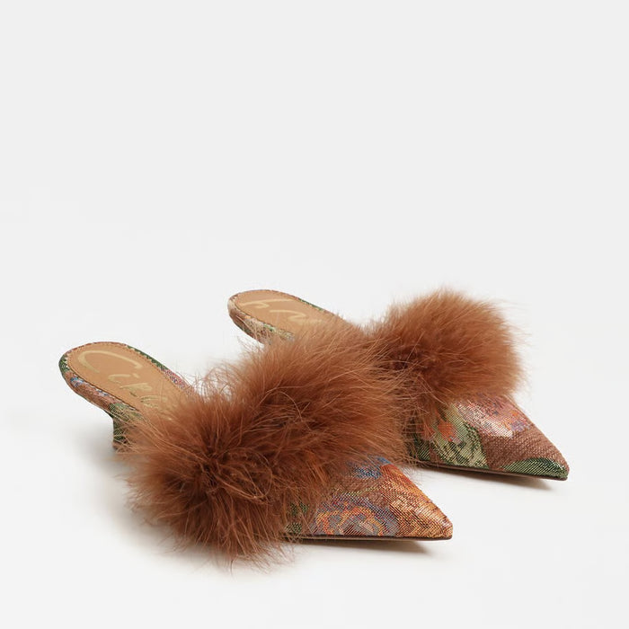 Gemma Fluff Kitten Heel
