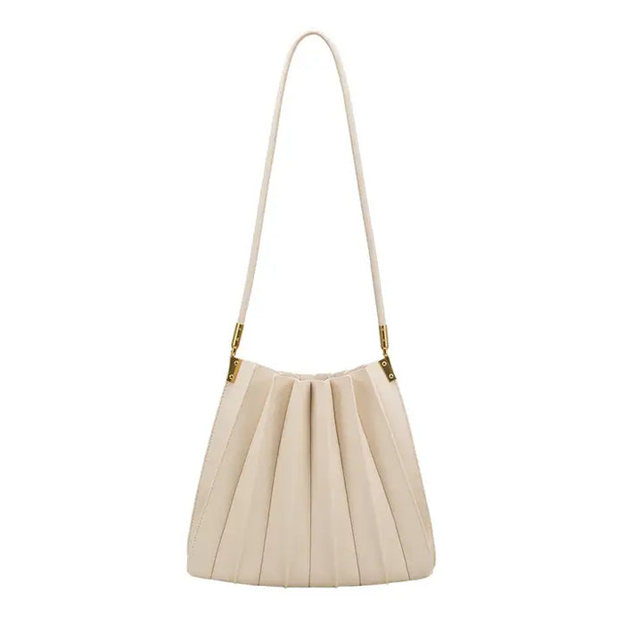 Carrie Pleated Shoulder Bag