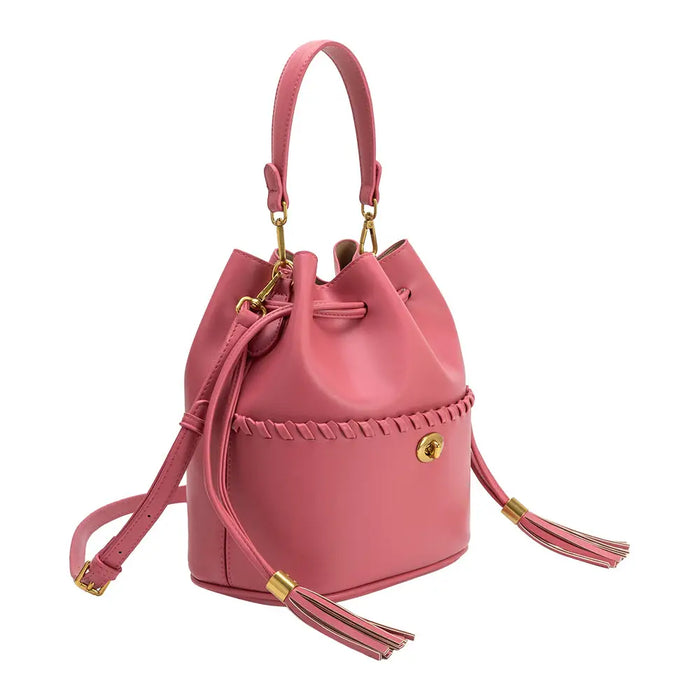 Janae Flamingo Recycled Vegan Top Handle Bag