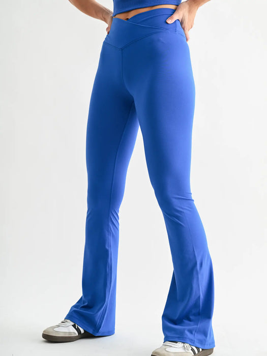 Venice Crossover Waist Yoga Pant