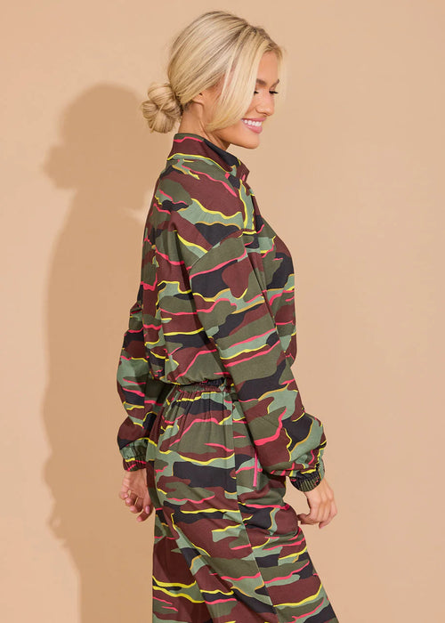 Frankie Top Neon Camo