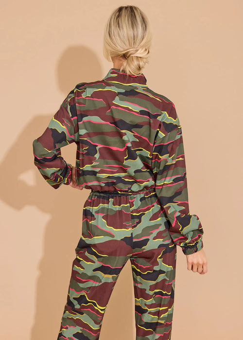Frankie Top Neon Camo