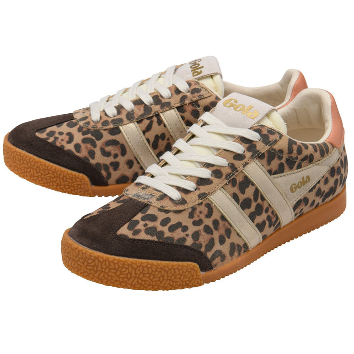 Gola Elan Safari Sneaker Leopard/Gold/Terracotta