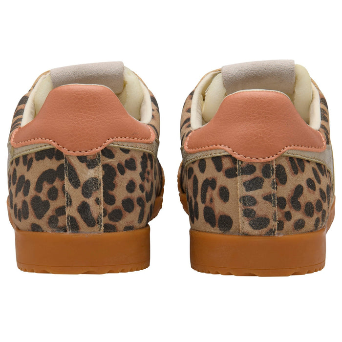Gola Elan Safari Sneaker Leopard/Gold/Terracotta