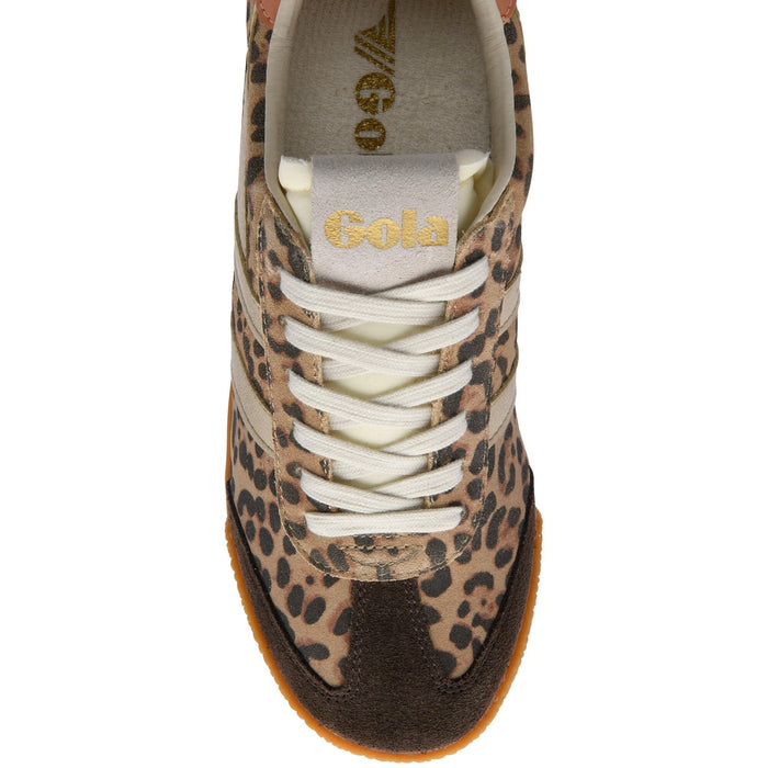 Gola Elan Safari Sneaker Leopard/Gold/Terracotta
