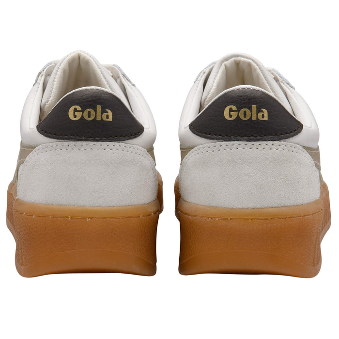 Gola Grandslam Elite in White/Bone/Mocha
