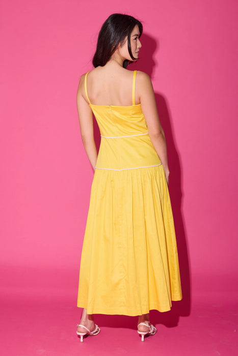 Riley Dress in Daffodil