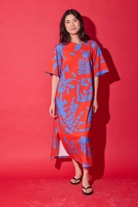 Tilly Dress in Rouge Majorette