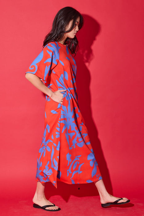 Tilly Dress in Rouge Majorette