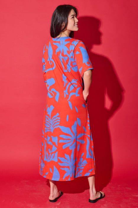 Tilly Dress in Rouge Majorette