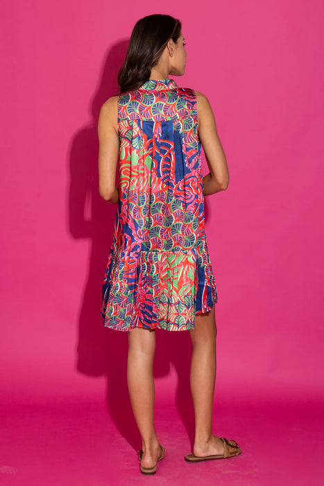 Bella Dress Nautical Geo