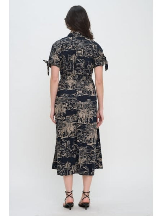 Sketch Shirt Dress