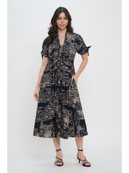 Sketch Shirt Dress