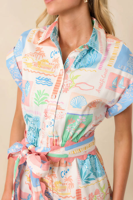 Printed Luca Romper