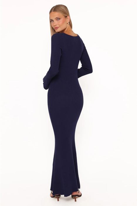 Desley Knit Long Sleeve Maxi Dress