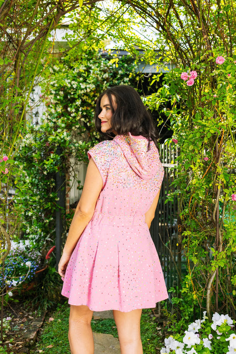 Sequin sales hoodie dress