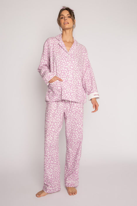 Cheetah Print PJ Set