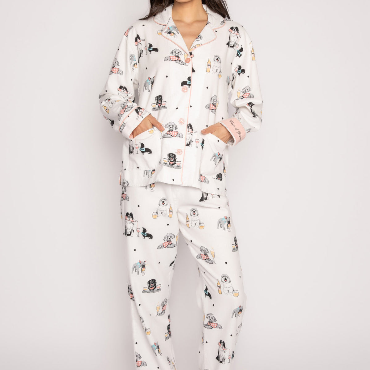 Dog womens pyjamas clearance